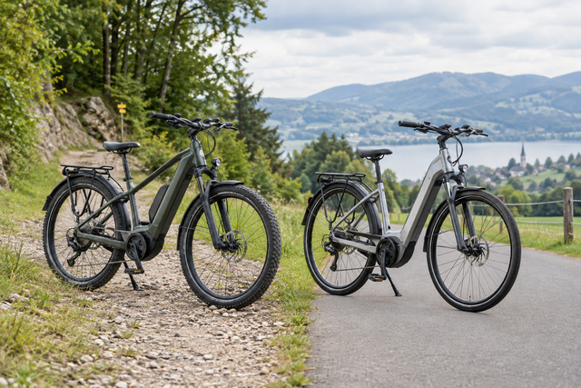 SUV-E-Bike oder Trekking-E-Bike? Der Vergleich