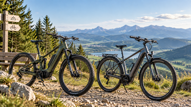SUV-E-Bike: Vollgefedert oder Hardtail?