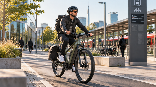 SUV-E-Bike für Pendler: Worauf es im Alltag ankommt