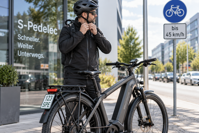 S-Pedelec: Versicherung und Kennzeichen