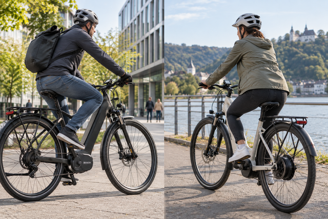 Mittelmotor oder Nabenmotor? Der Vergleich
