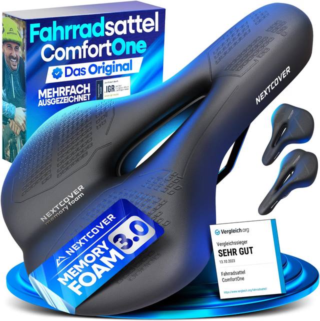 Fahrradsattel Memory-Foam 3.0 von Nextcover – Fahrradzubehör
