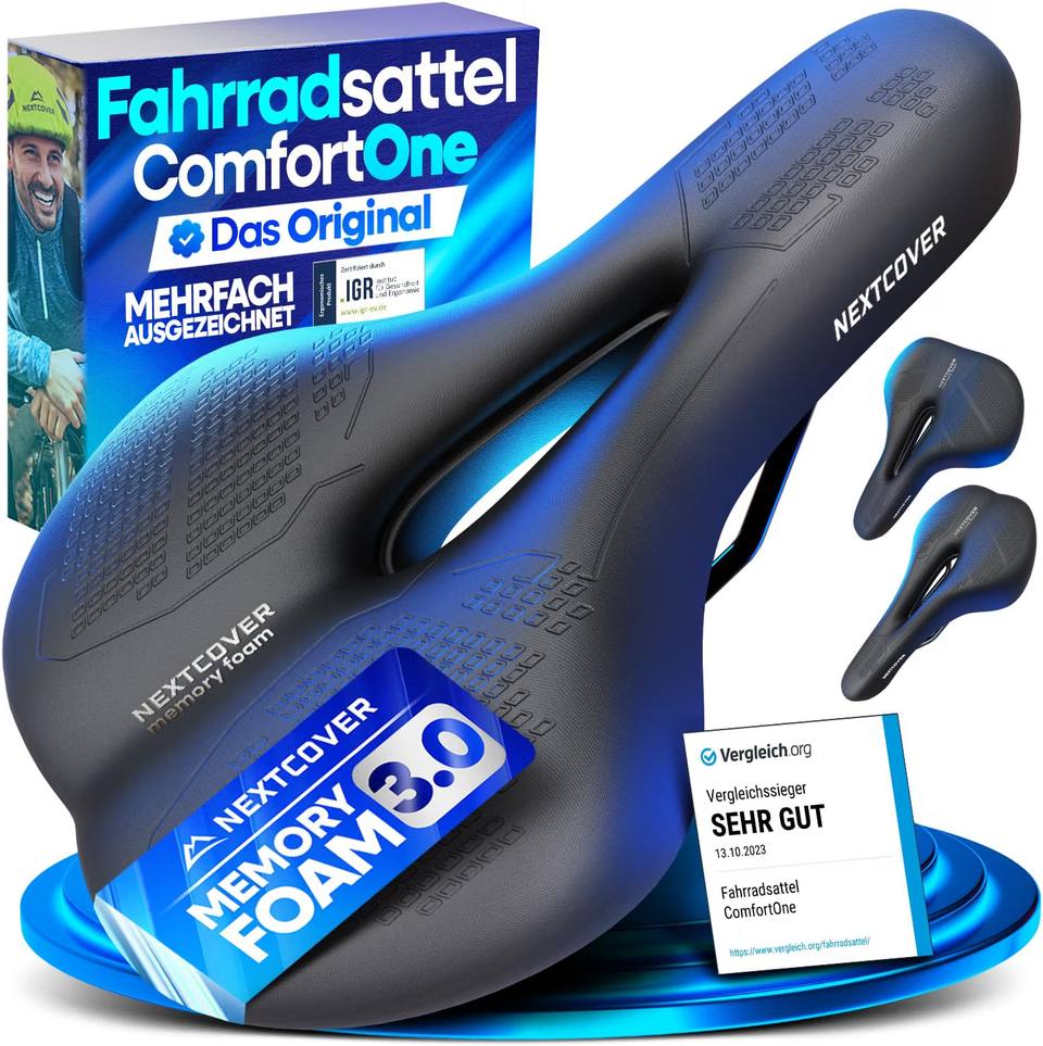 Nextcover Fahrradsattel Memory-Foam 3.0 – Produktbild