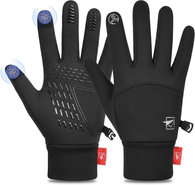 Winter-Fahrradhandschuhe mit Touchscreen-Funktion von Cevapro – Fahrradzubehör